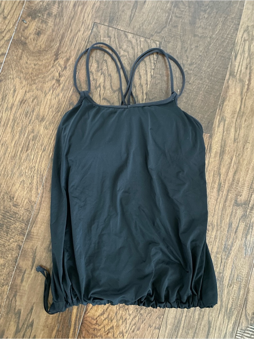 Lululemon Black Strappy Tank Top